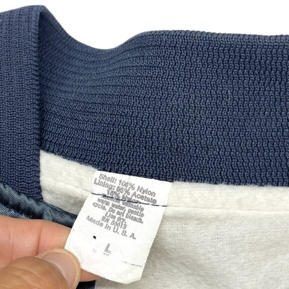 Vintage Steak And Ale Restaurant Blue Bomber Jacket Size Large - Picture 4 of 11